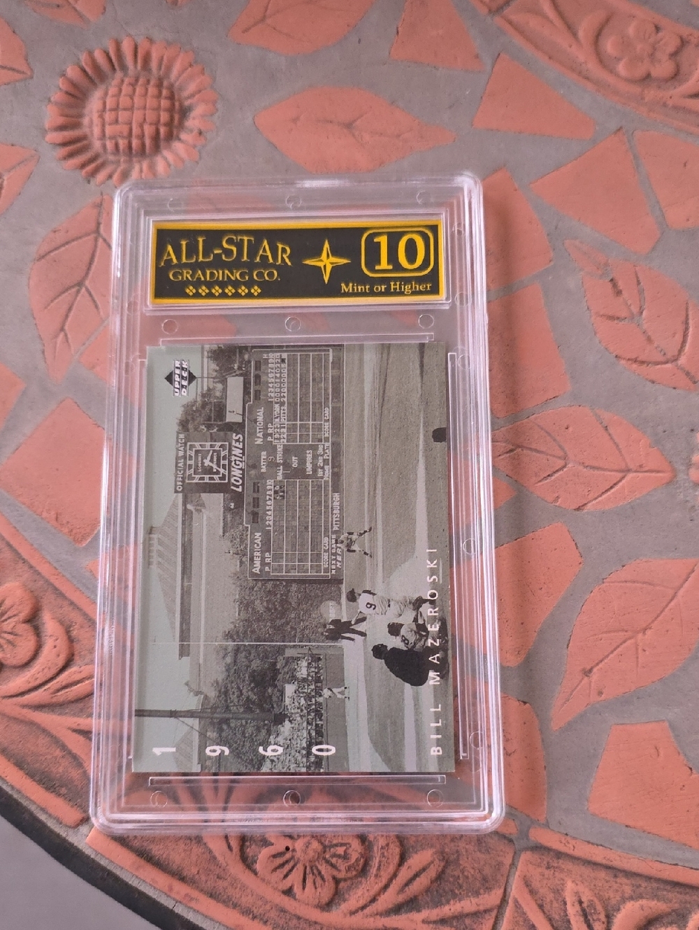 All-Star Graded Baseball Trading Card - Green Back (Encapsulated)